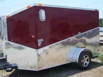 2025 6x10 Slant-Nose Enclosed Motorcycle Trailer - Byron, GA