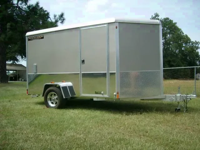 2021 Aluma AE610M Enclosed Motorcycle Trailer