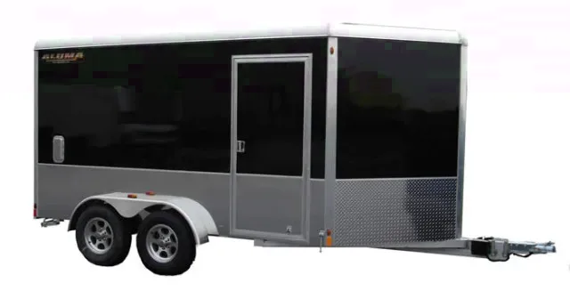 2021 Aluma AE712M 7x12 Enclosed Motorcycle Trailer - Byron, GA