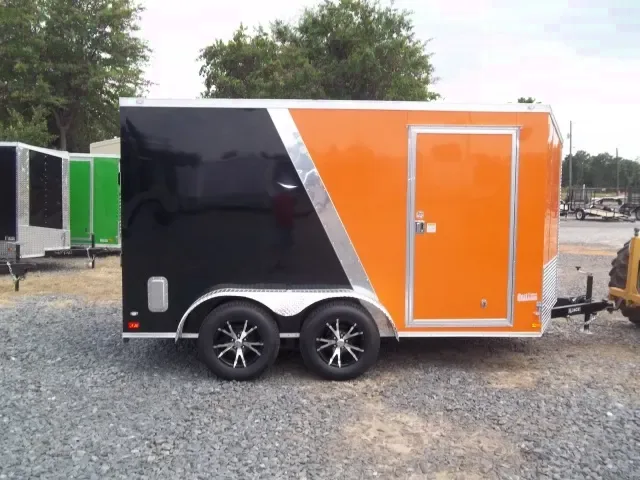 2025 7 x 12 Tandem Axle Motorcycle Trailer - Byron, GA