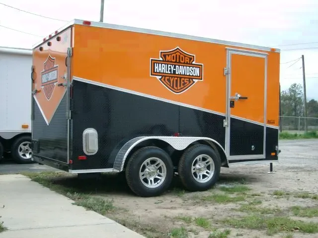 2025 Enclosed Motorcycle Trailer 7x14 - Byron, GA