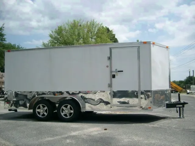2025 7x14 Enclosed Motorcycle Trailer - Make an Offer