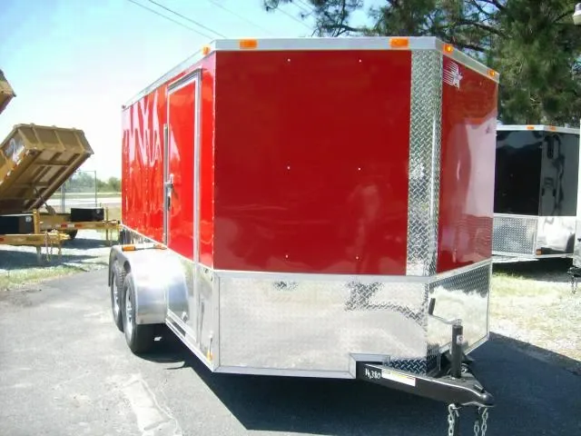 2025 Enclosed 7x14 Motorcycle Cargo Trailer - Byron, GA