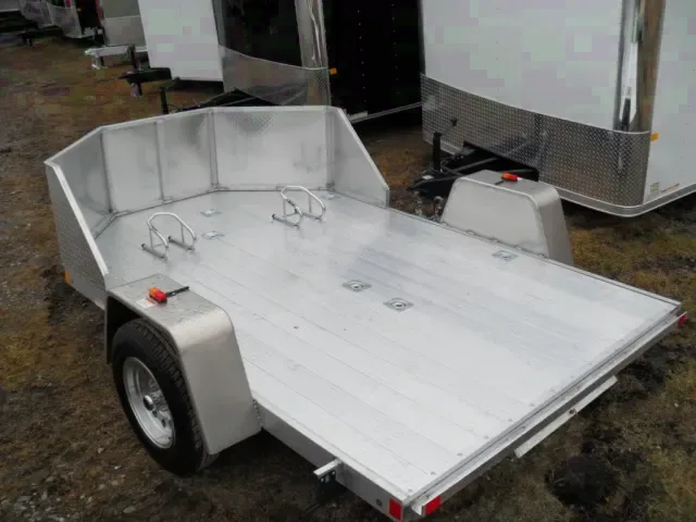 10ft Open Motorcycle  -  Aluminum