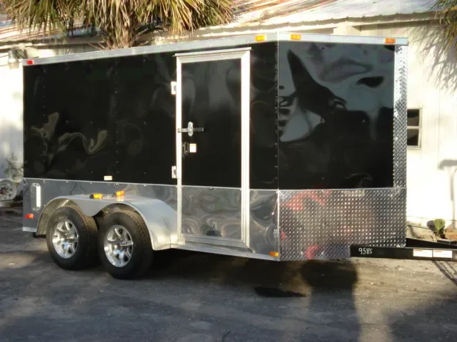 12ft TA Enclosed Trailer 2 Bikes