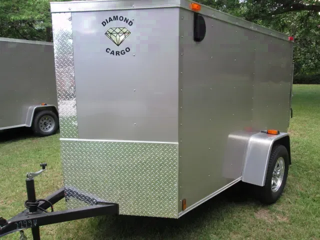 2025 Diamond Cargo Motorcycle Trailer 5x8 - Offers Welcome!