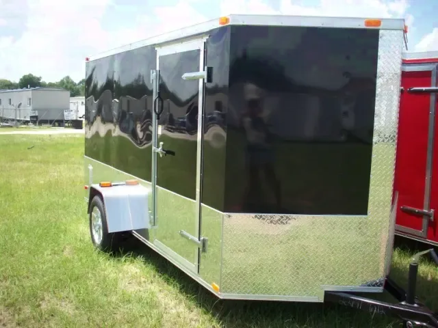 2025 6X12  ENCLOSED MOTORCYCLE TRAILER