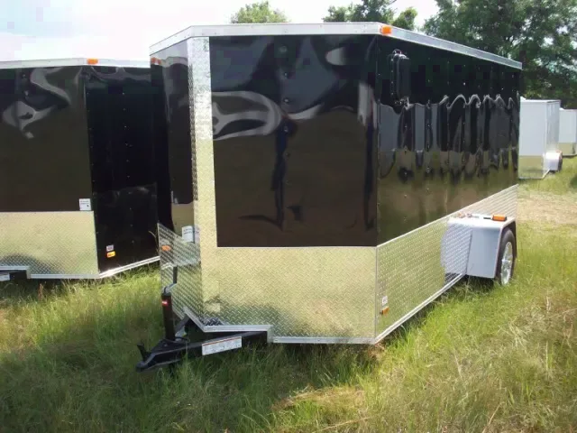 2025 6X12 SA ENCLOSED MOTORCYCLE TRAILER