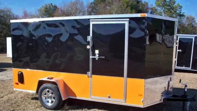 Motorcycle Trailer Two Tone 12ft Bumper Pull