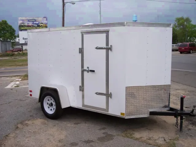 12ft Motorcycle Trailer  E Track, Ramp