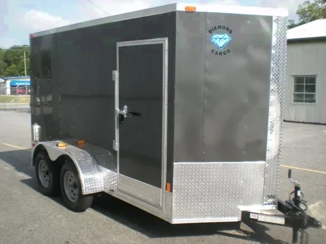 2025 Diamond Cargo 6x12 TA V-Nose Enclosed Trailer - Douglas, GA