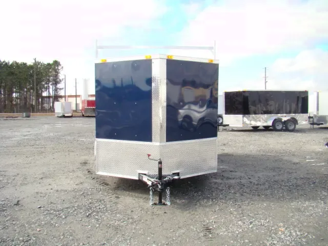 12ft V-Nose Motorcycle  Indigo Blue