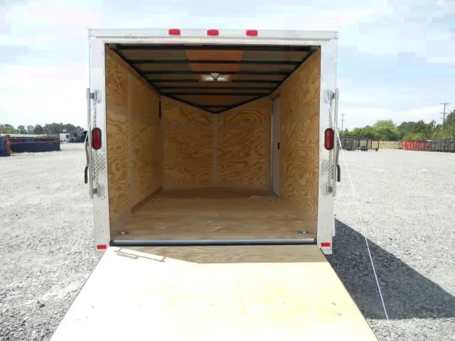 12ft Slant V-Nose Motorcycle Trailer