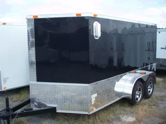 7X12 TA MOTORCYCLE TRAILER (Brakes)
