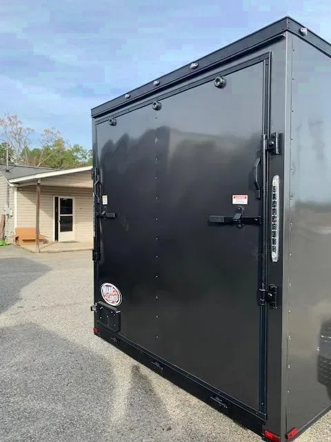 2025 Spartan Cargo 7x14 Blackout Motorcycle Trailer – Douglas, GA