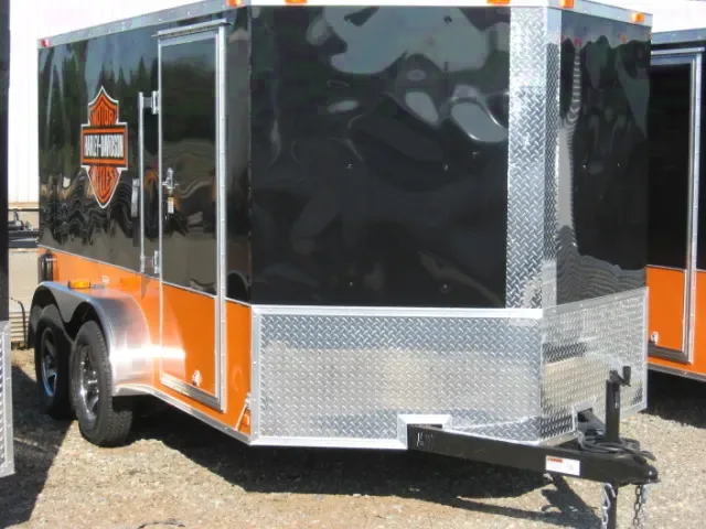 2025 7x14 Tandem Axle Motorcycle Trailer - Douglas, GA