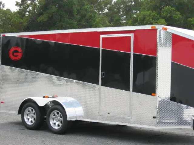 2025 Diamond Cargo 7x16 Motorcycle Trailer - Douglas, GA