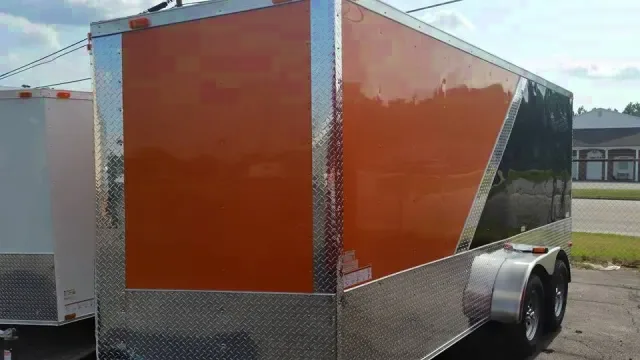 7 X 16 SLASH MOTORCYCLE TRAILER