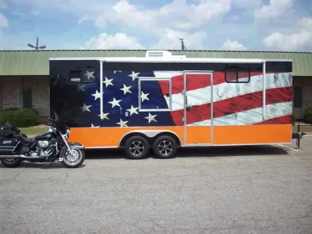 CUSTOM MOTORCYCLE TRAILER