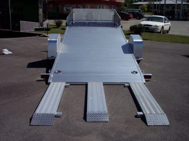 14ft Motorcycle Trailer w/ Slingshot Package