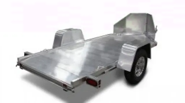 Open 10ft Single  Motorcycle Trailer