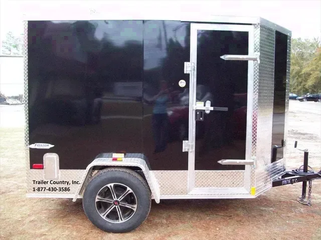 5 X 8 ENCLOSED LOW RIDER MOTORCYCLE TRAILER