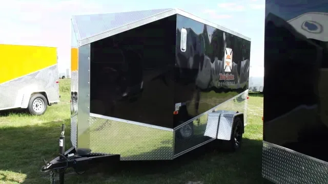Custom Harley Motorcycle Trailer 12ft
