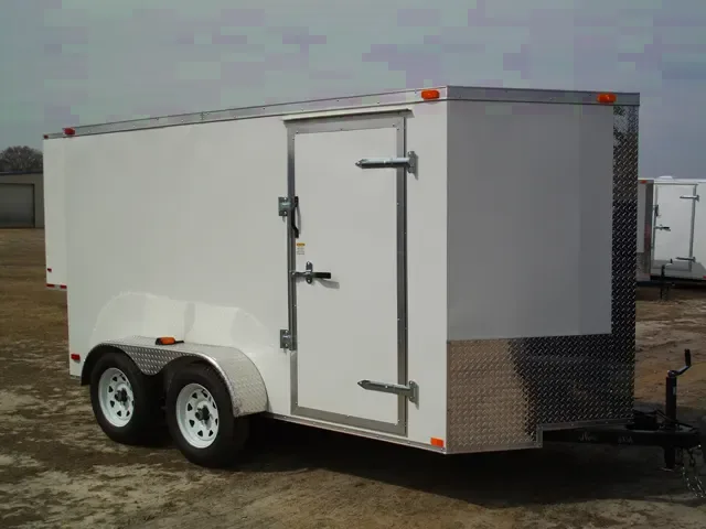 12ft Tandem 3500lb Axle Motorcycle Trailer