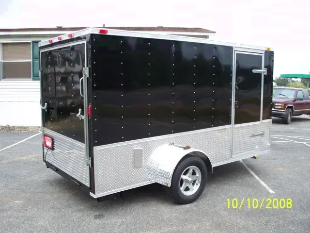 SINGLE 3500LB AXLE 12FT MOTORCYCLE TRAILER