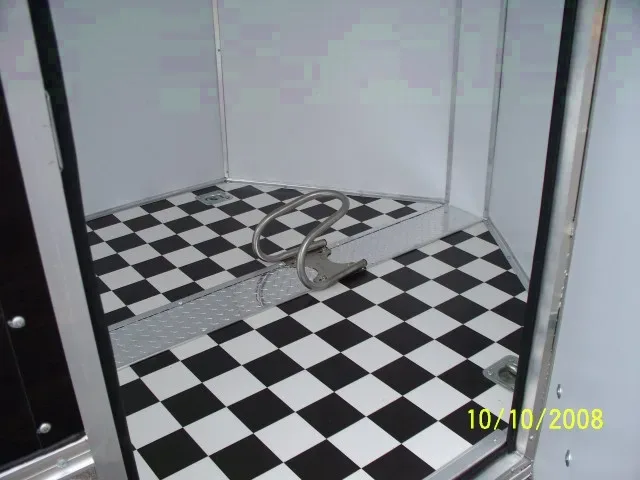 12FT Motorcycle Trailer w/Custom Interior