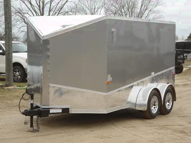 12ft Tandem 3500lb Axle Motorcycle Trailer