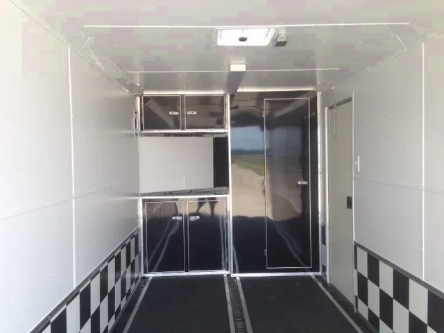 16ft Motorcycle Trailer  w/Loaded Interior