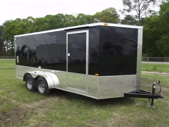 16ft TA Motorcycle Trailer - 6 Foot 3 Inch Height