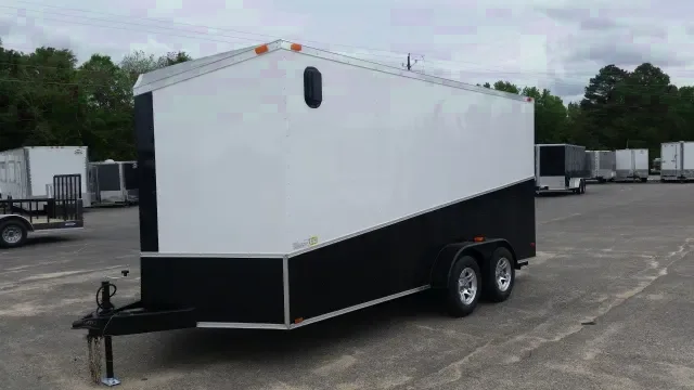 16FT CUSTOMIZED INTERIOR MOTORCYCLE TRAILER