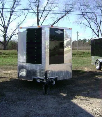 MOTORCYCLE PACKAGE 16FT V-NOSE TRAILER