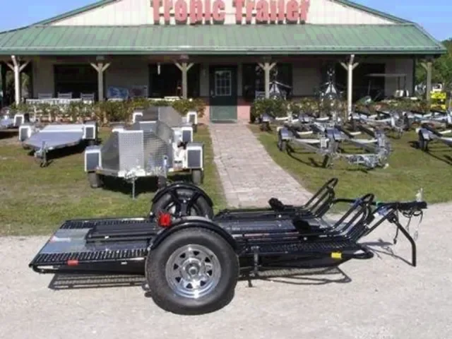 2025 Kendon Dual Ride-Up SRL Folding Motorcycle Trailer