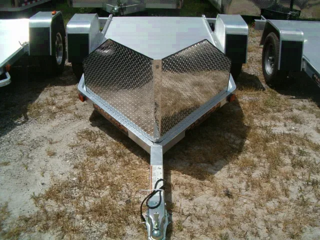 10ft Aluminum Single Motorcycle hauler