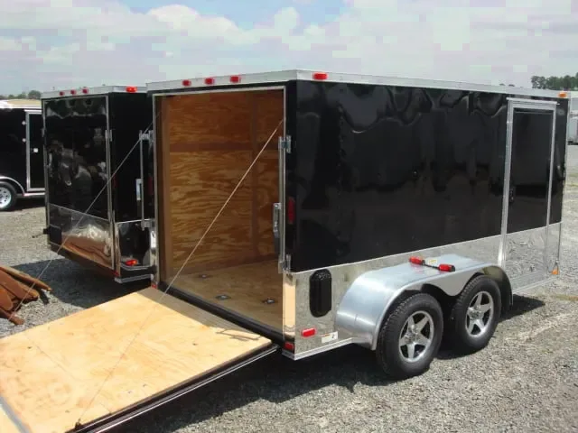 12FT CARGO TRAILER W/ MOTORCYCLE PACKAGE