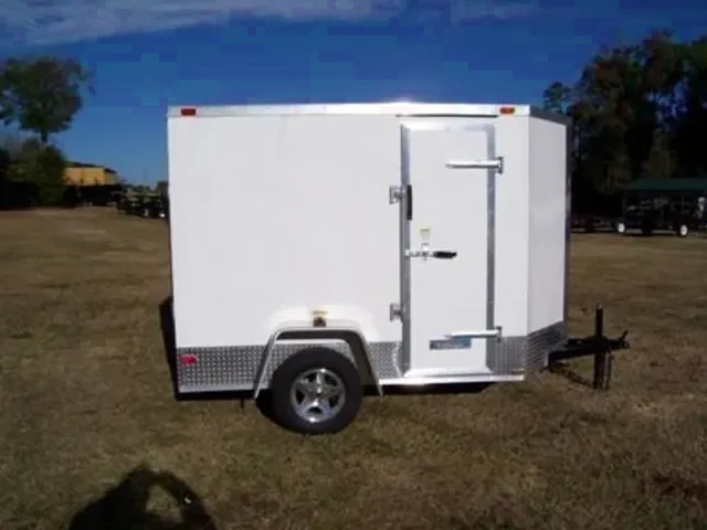 2024 South Georgia Cargo 5x8 Enclosed Motorcycle Special