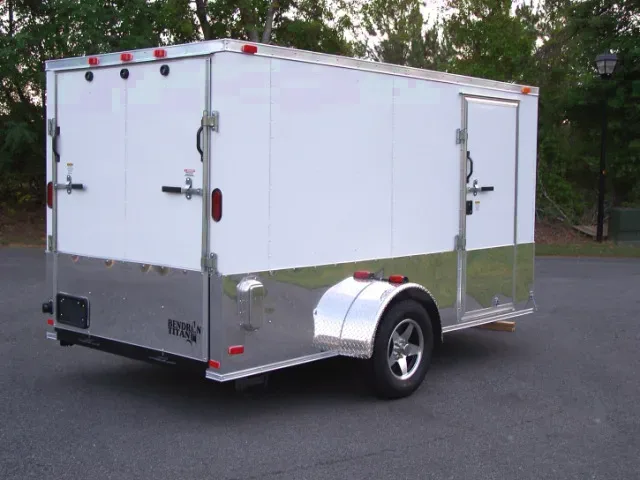 12ft SA Motorcycle Trailer w/Wrap Around ATP