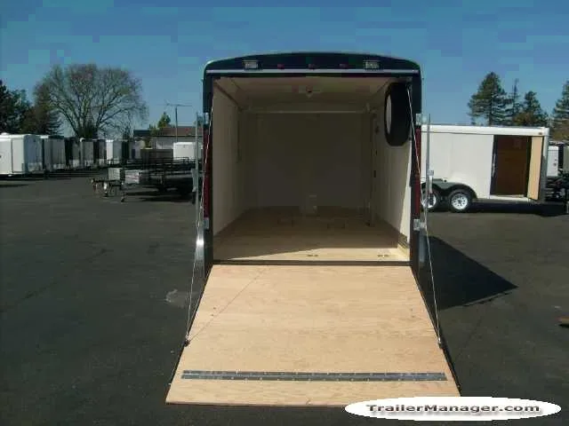 16ft Motorcycle Trailer w/2-3500lb Axles