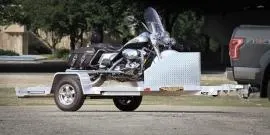 10ft Single Place Motorcycle Trailer