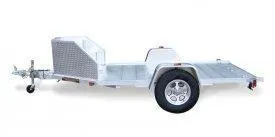 2 Place Motorcycle Trailer 12ft Bumper Pull