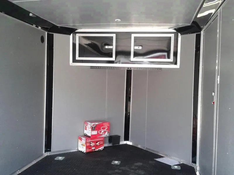 RED 12FT MOTORCYCLE TRAILER  W/D-RINGS