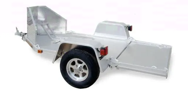 Single 10ft Motorcycle Trailer