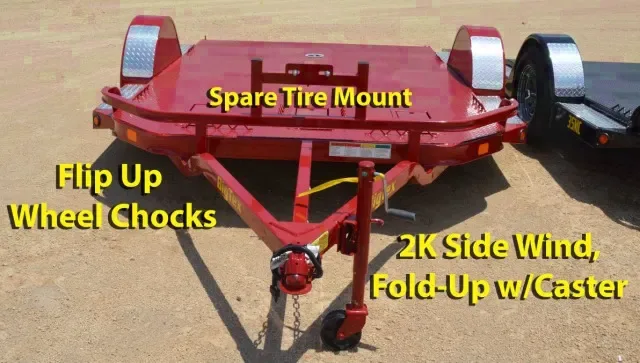 10ft Steel SA Motorcycle Trailer