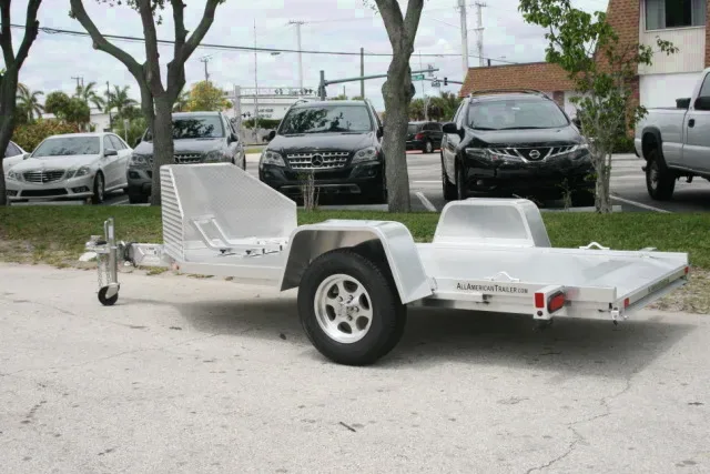 10ft Single Motorcycle Trailer