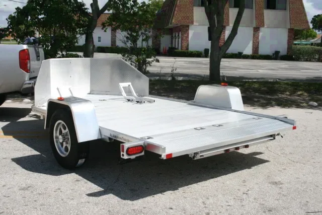 12ft Open Motorcycle Trailer
