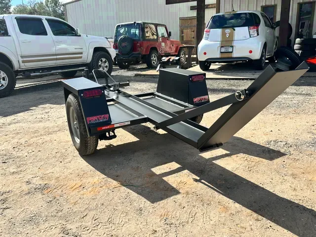 New Light Weight Single Motorcycle Trailers