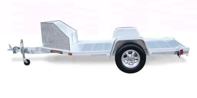 Aluminum 10ft Motorcycle Trailer